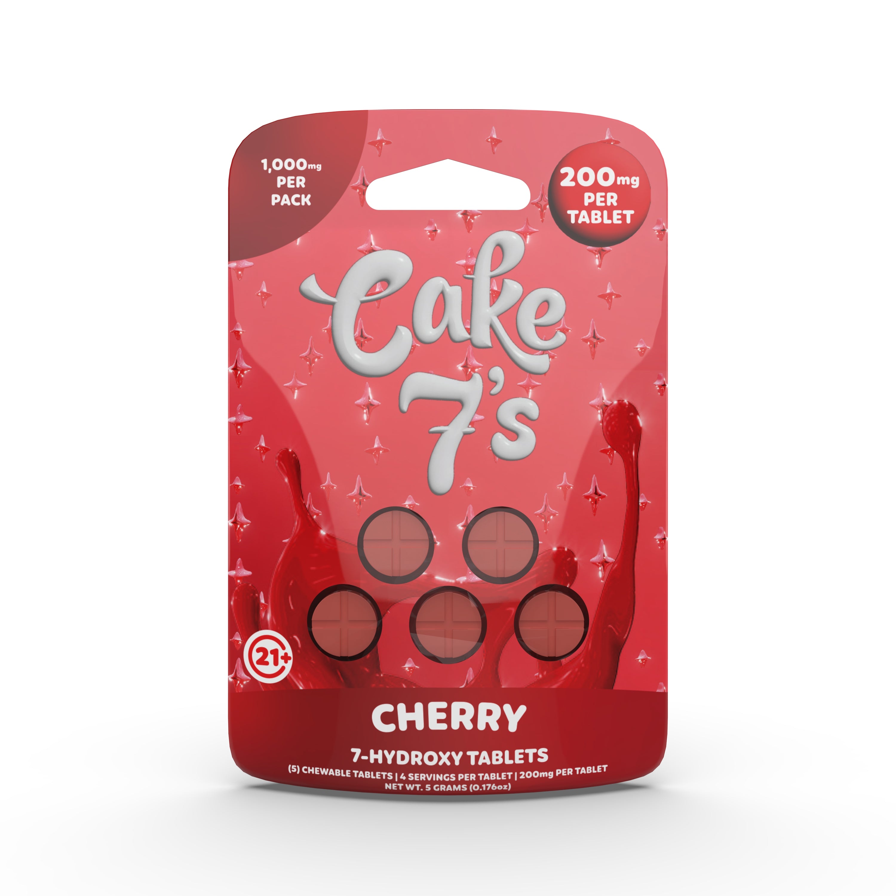 Cake 7's 7-OH Tablets (1000mg - 5 Count)