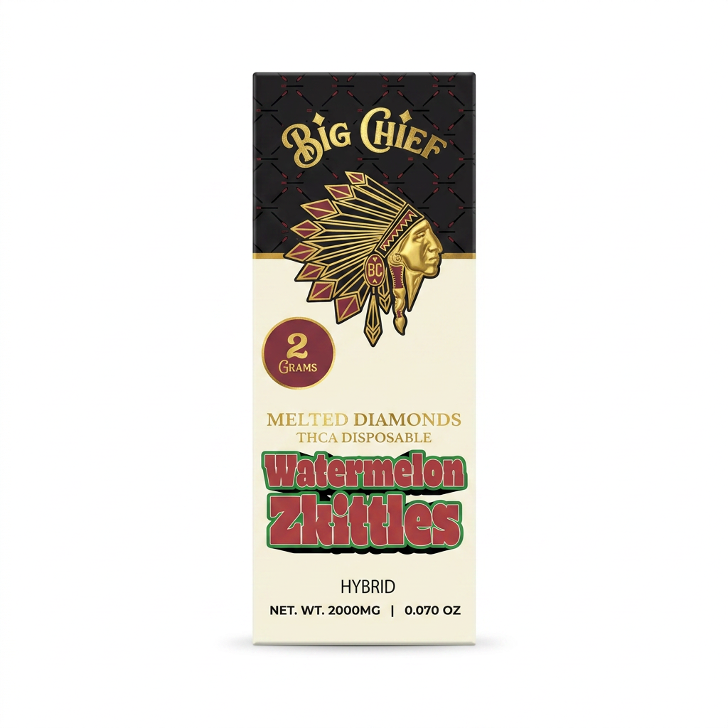 Big Chief THC-A Melted Diamonds Disposable (2000mg)
