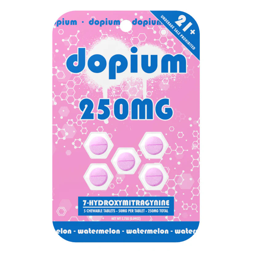 Dopium 7-OH Tablets (250mg - 5 Count)