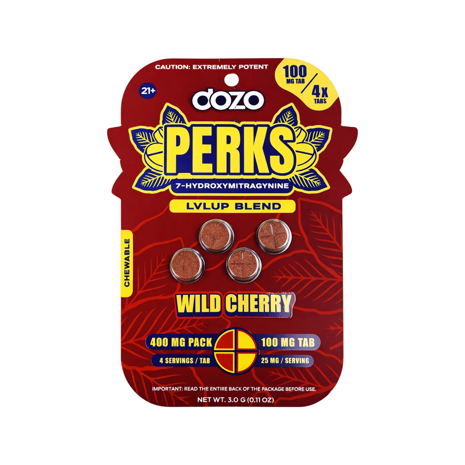Dozo Perks Extreme Potency 7-OH Tablets