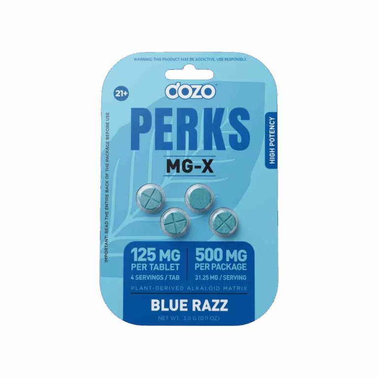 Dozo Perks MG-X Tablets (500mg - 4 Count)