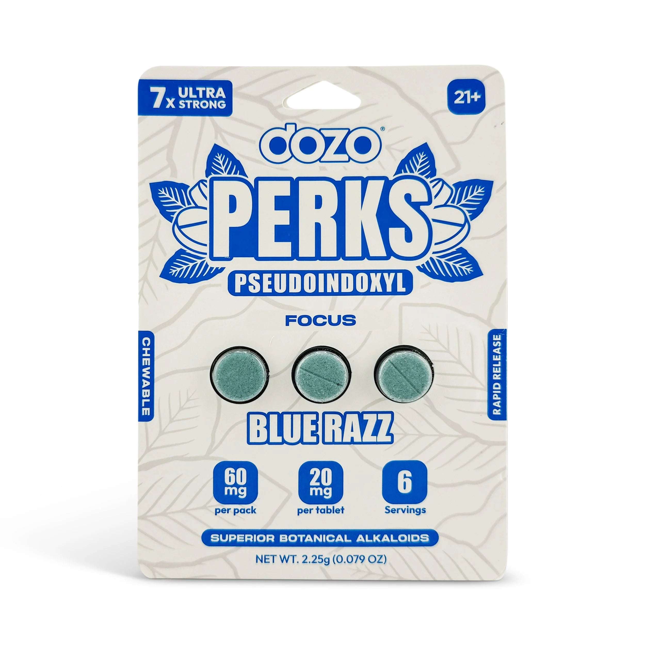 Dozo Perks Pseudo Tablets (60mg - 3 Count)