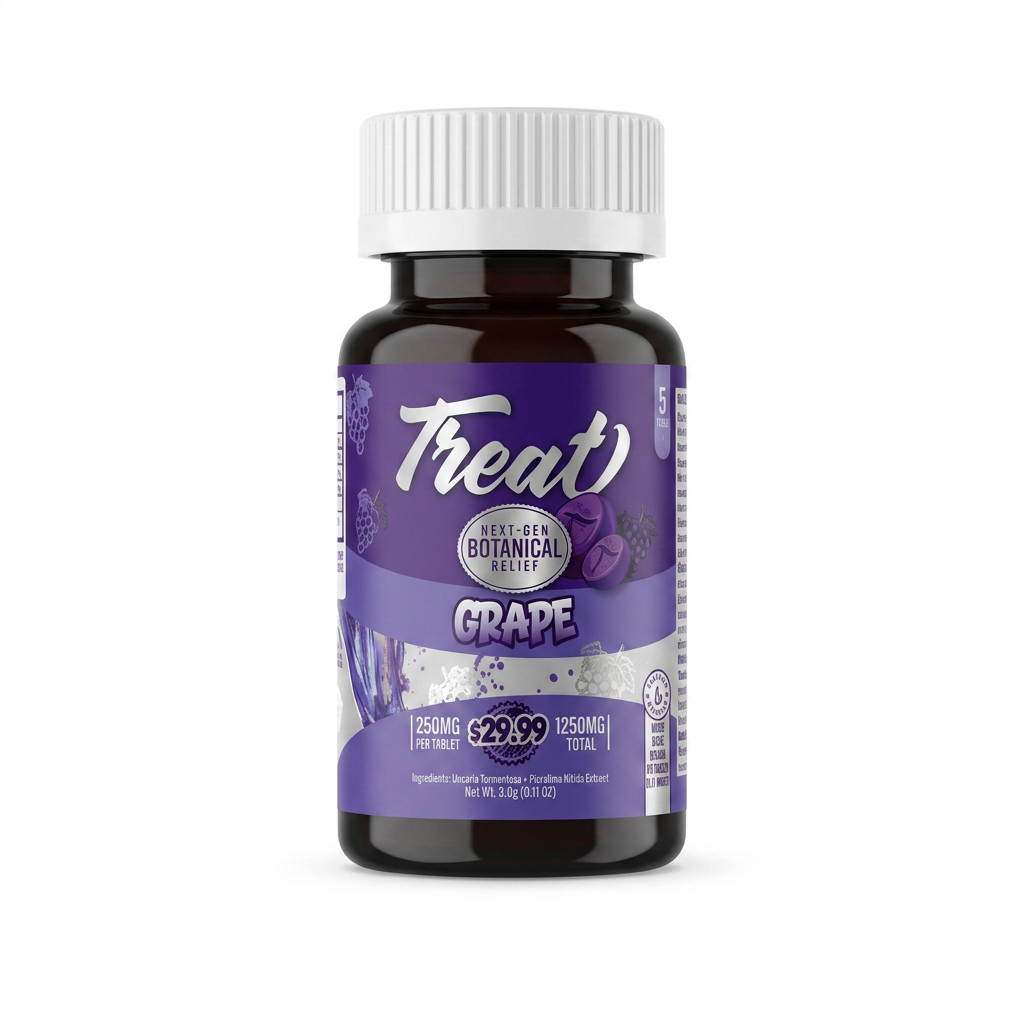 Treat Botanical Tablets (1250mg - 5 Count)