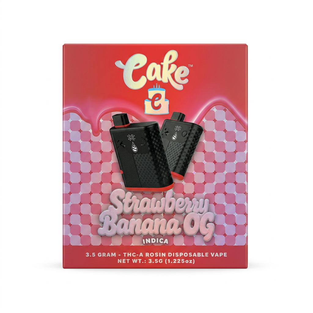 Cake THC-A Live Rosin Disposable (3500mg)