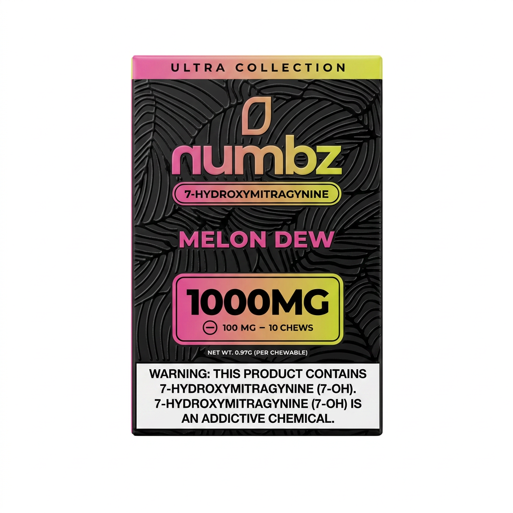 Numbz 7-OH Tablets (1000mg - 10 Count)