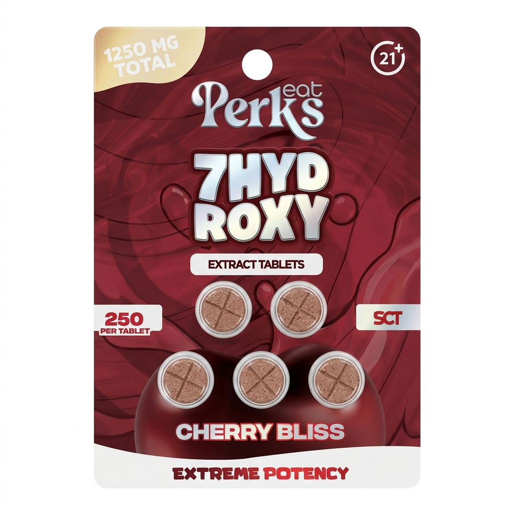 Eat Perks 7-OH Tablets (1250mg - 5 Count)