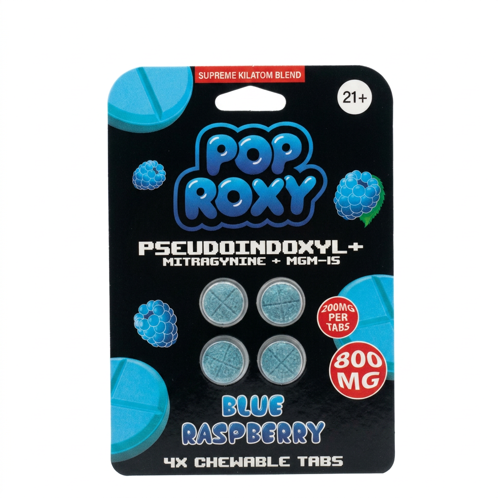 Pop Roxy Pseudo + MIT + MGM Tablets (800mg - 4 Count)