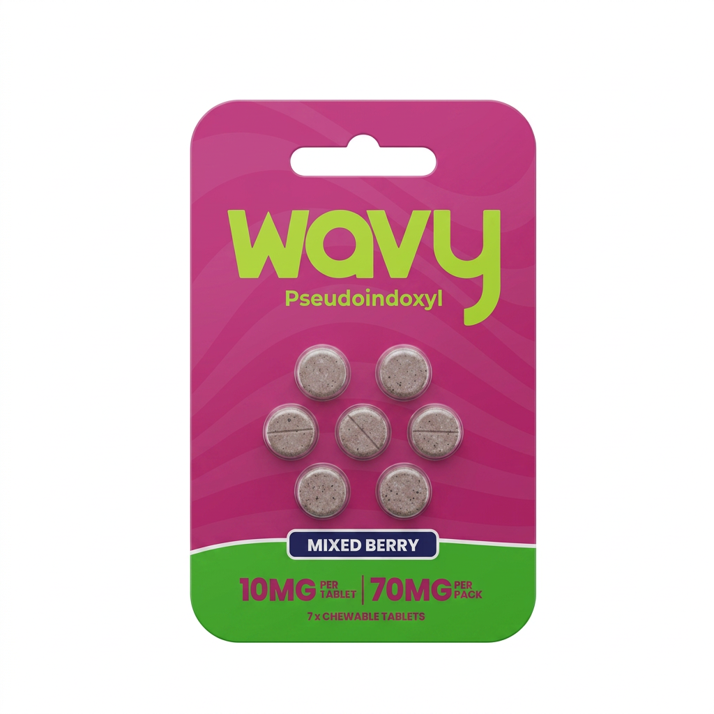 Wavy Pseudo Tablets (70mg - 7 Count)