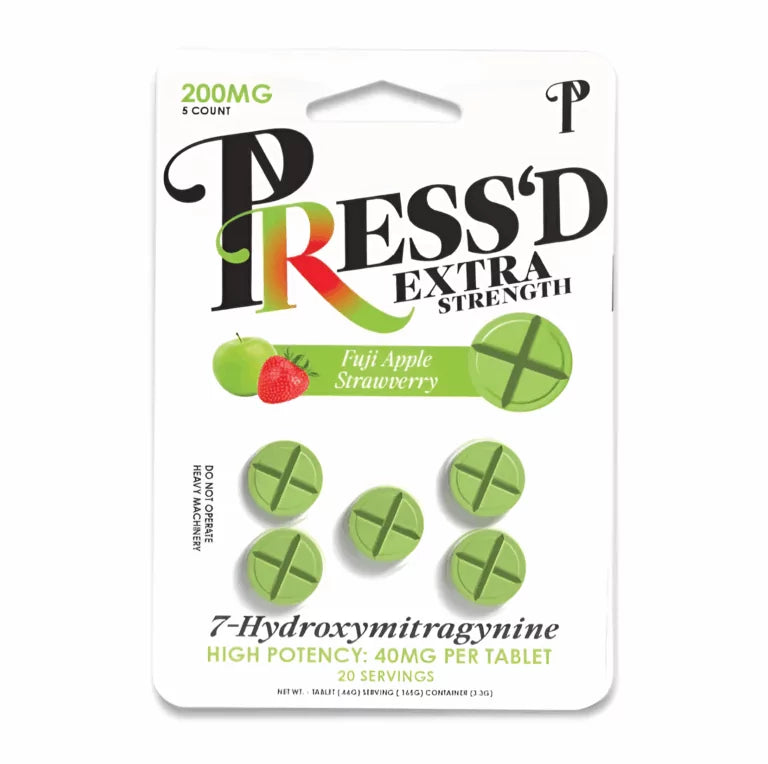 Press'd Extra Strength 7-OH Tablets