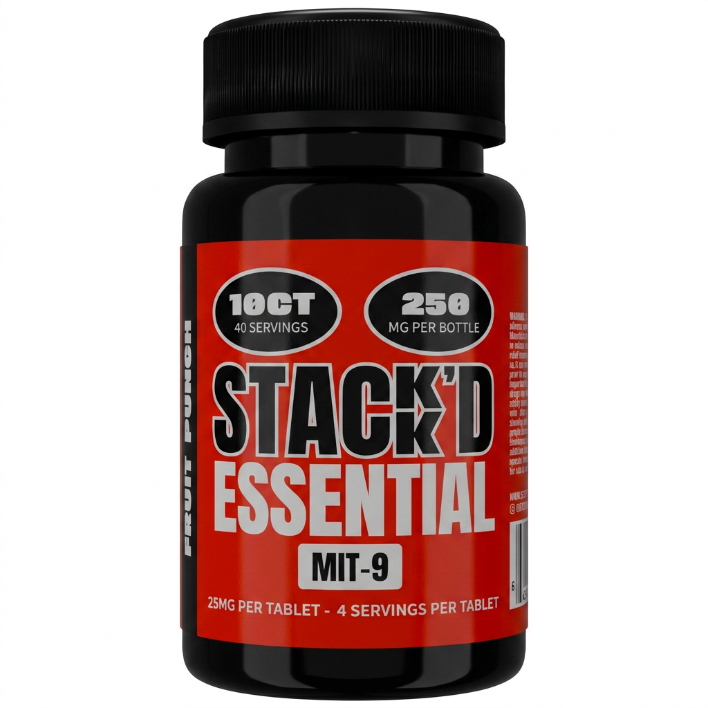 Stack'd Essential MIT-9 Tablets (250mg - 10 Count)