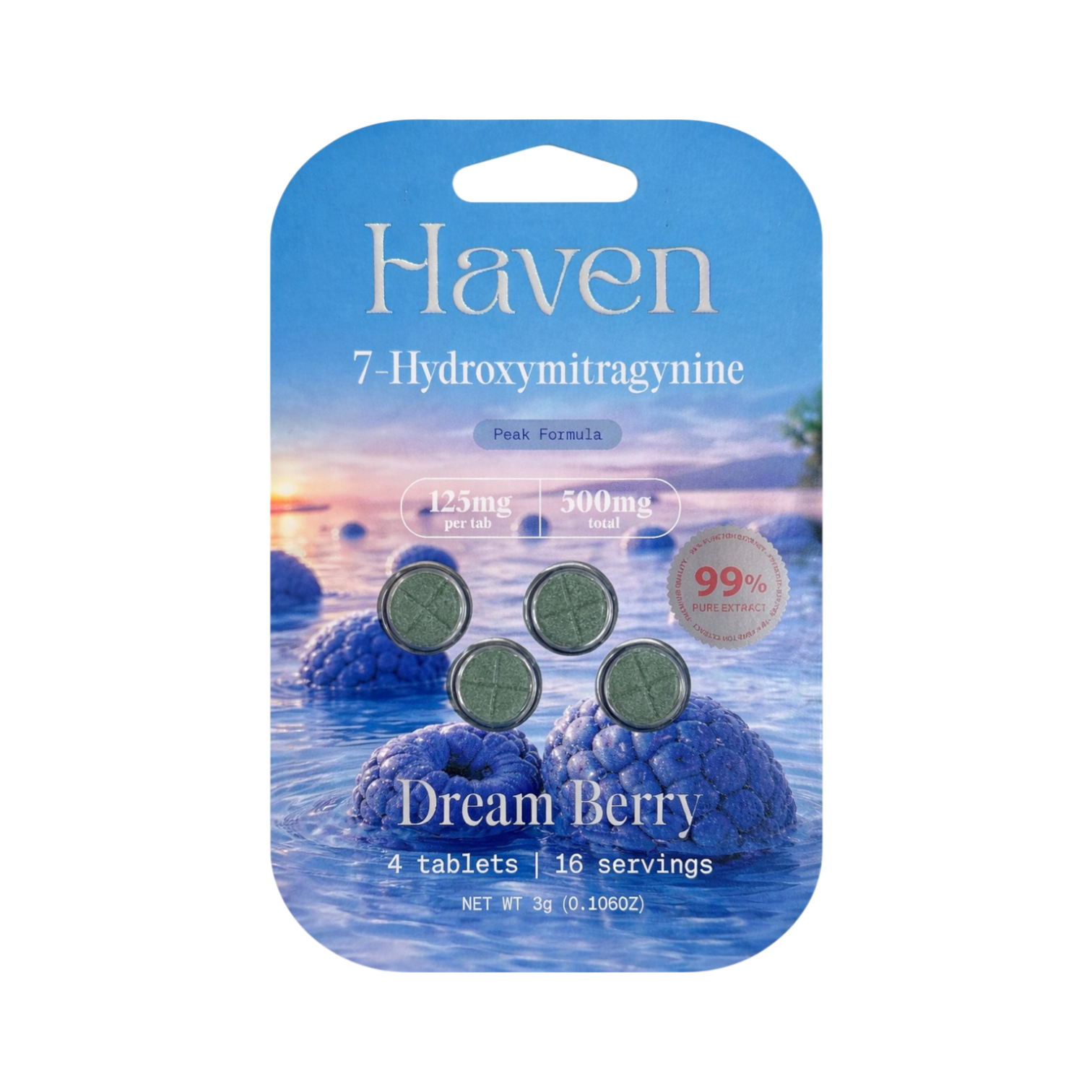 Haven 7-OH Tablets (500mg - 4 Count)