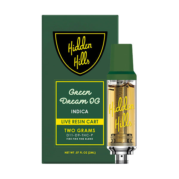 Hidden Hills Live Resin Cartridge (2000mg)