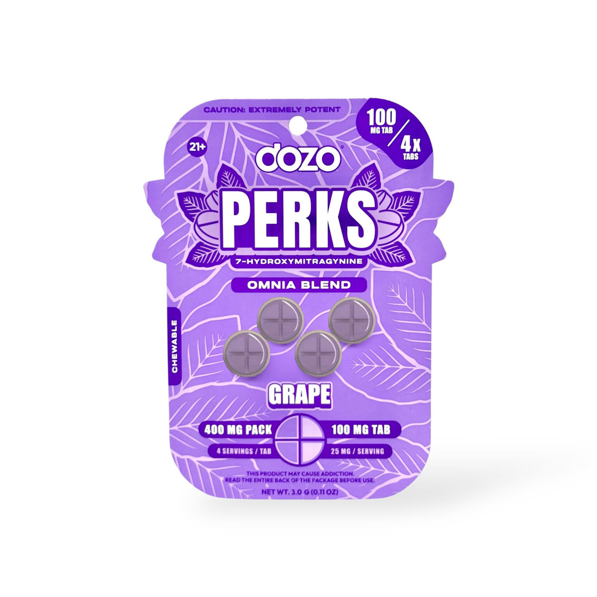 Dozo Perks Extreme Potency 7-OH Tablets