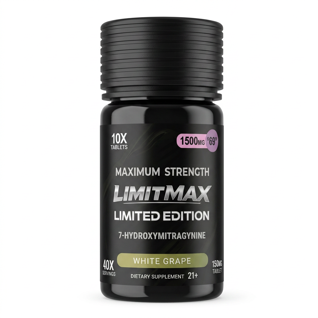 LimitMax 7-OH Tablets (1500mg - 10 Count)