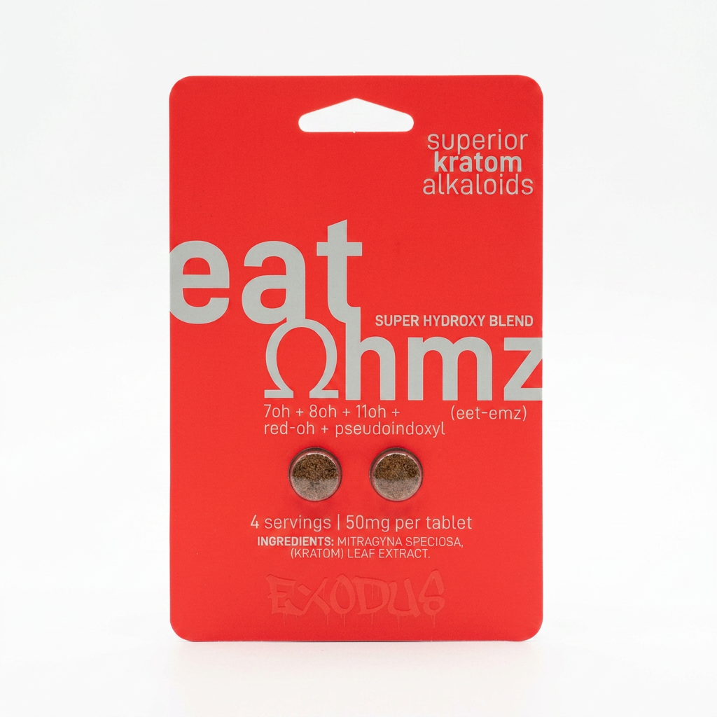 Eat Ohmz 7-OH + 8-OH + 11-OH + Red-OH + Pseudo Tablets (100mg - 2 Count)