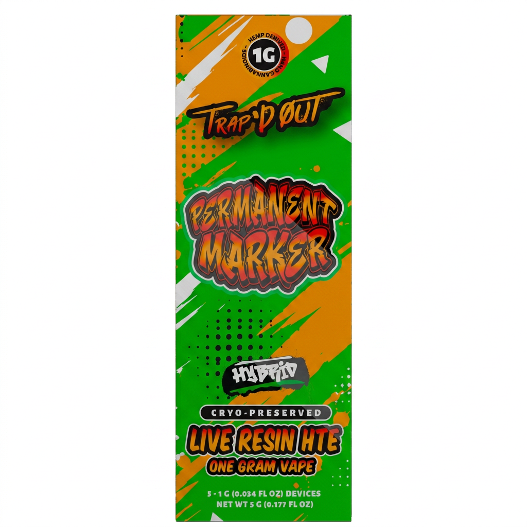 Trap'd Out HTE Live Resin Disposable (1g)