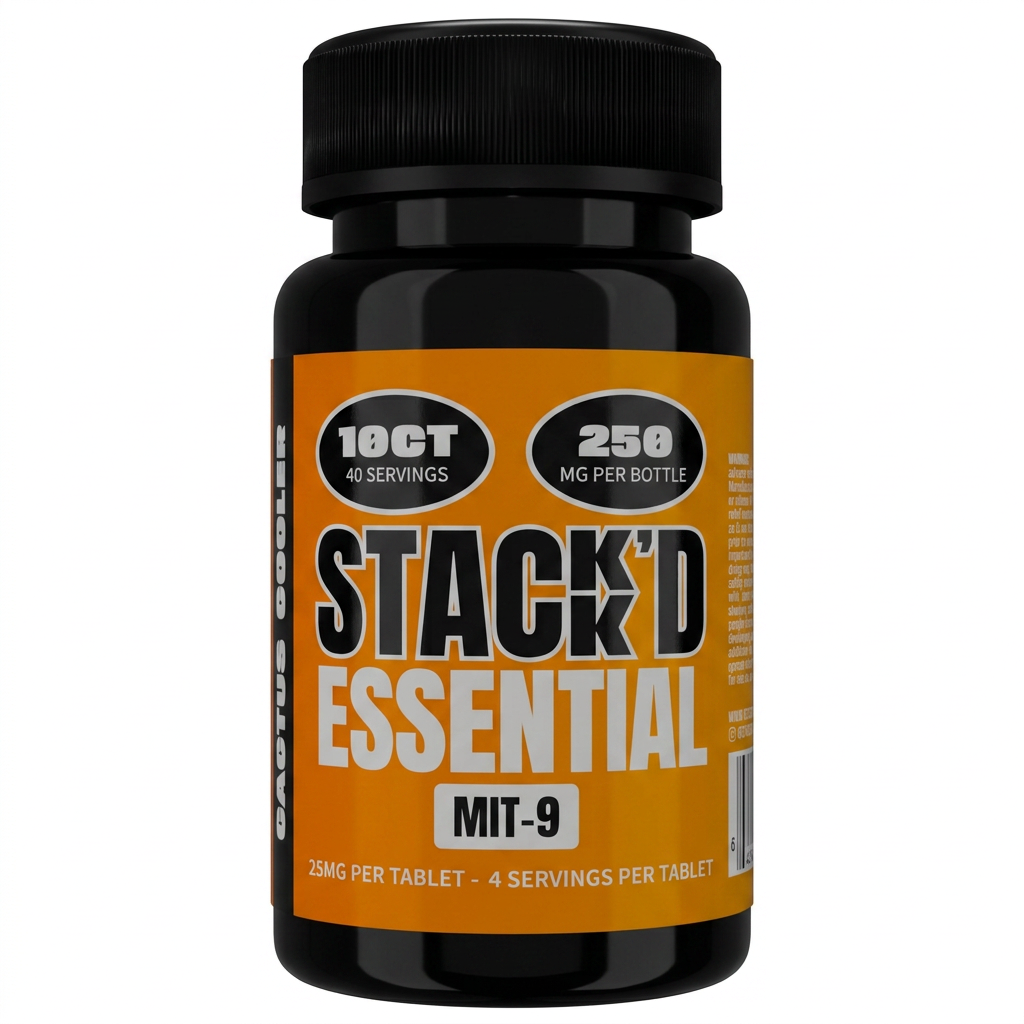 Stack'd Essential MIT-9 Tablets (250mg - 10 Count)