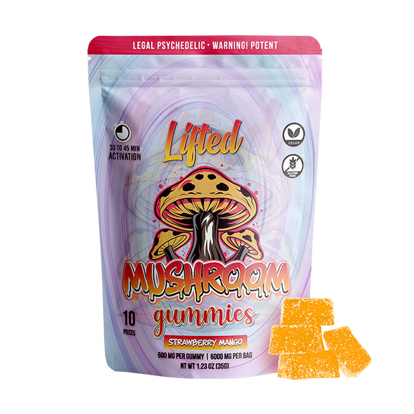 Lifted Mushroom Gummies (6000mg)