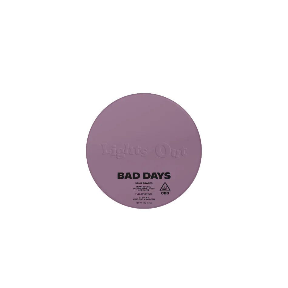 Bad Days Lights Out CBD + CBN Gummies