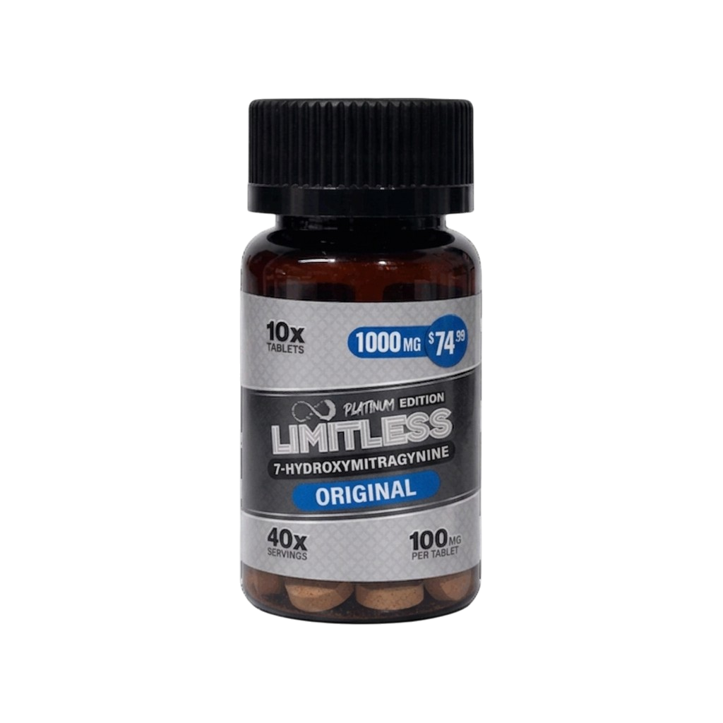 Limitless Platinum Edition 7-OH Tablets (1000mg - 10 Count)