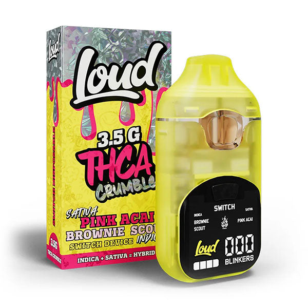 Loud THC-A Crumble Dual Flavor Disposable (3500mg)