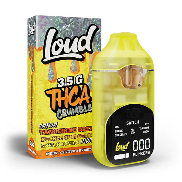 Loud THC-A Crumble Dual Flavor Disposable (3500mg)