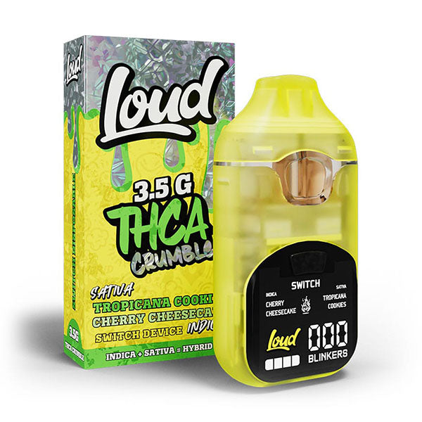 Loud THC-A Crumble Dual Flavor Disposable (3500mg)
