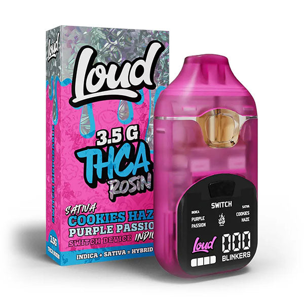 Loud THC-A Rosin Dual Flavor Disposable (3500mg)