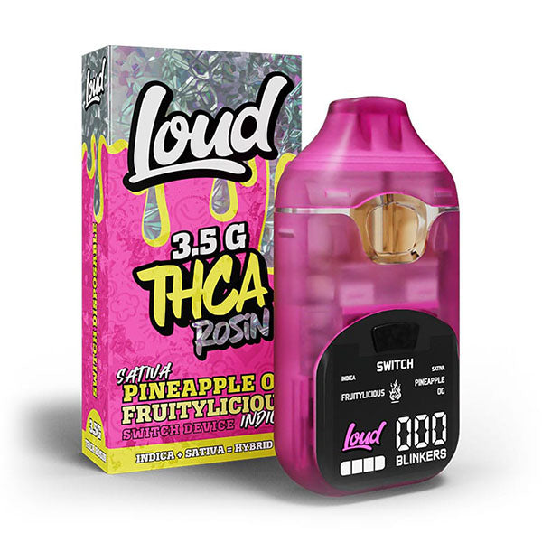 Loud THC-A Rosin Dual Flavor Disposable (3500mg)