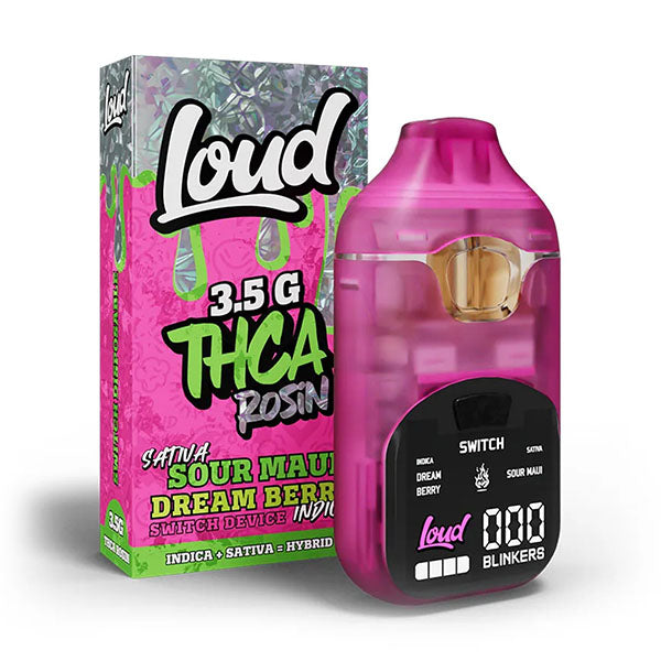 Loud THC-A Rosin Dual Flavor Disposable (3500mg)