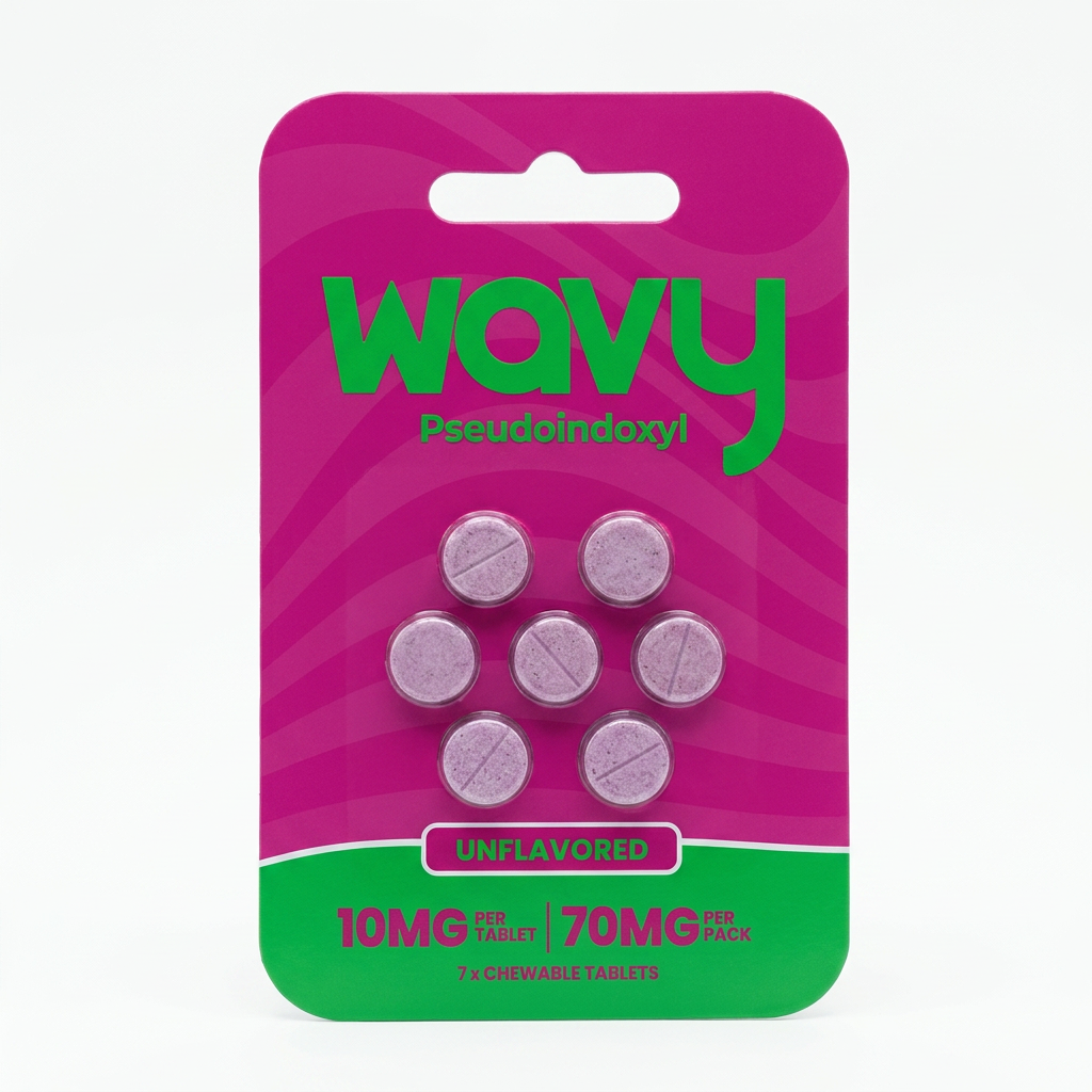Wavy Pseudo Tablets (70mg - 7 Count)
