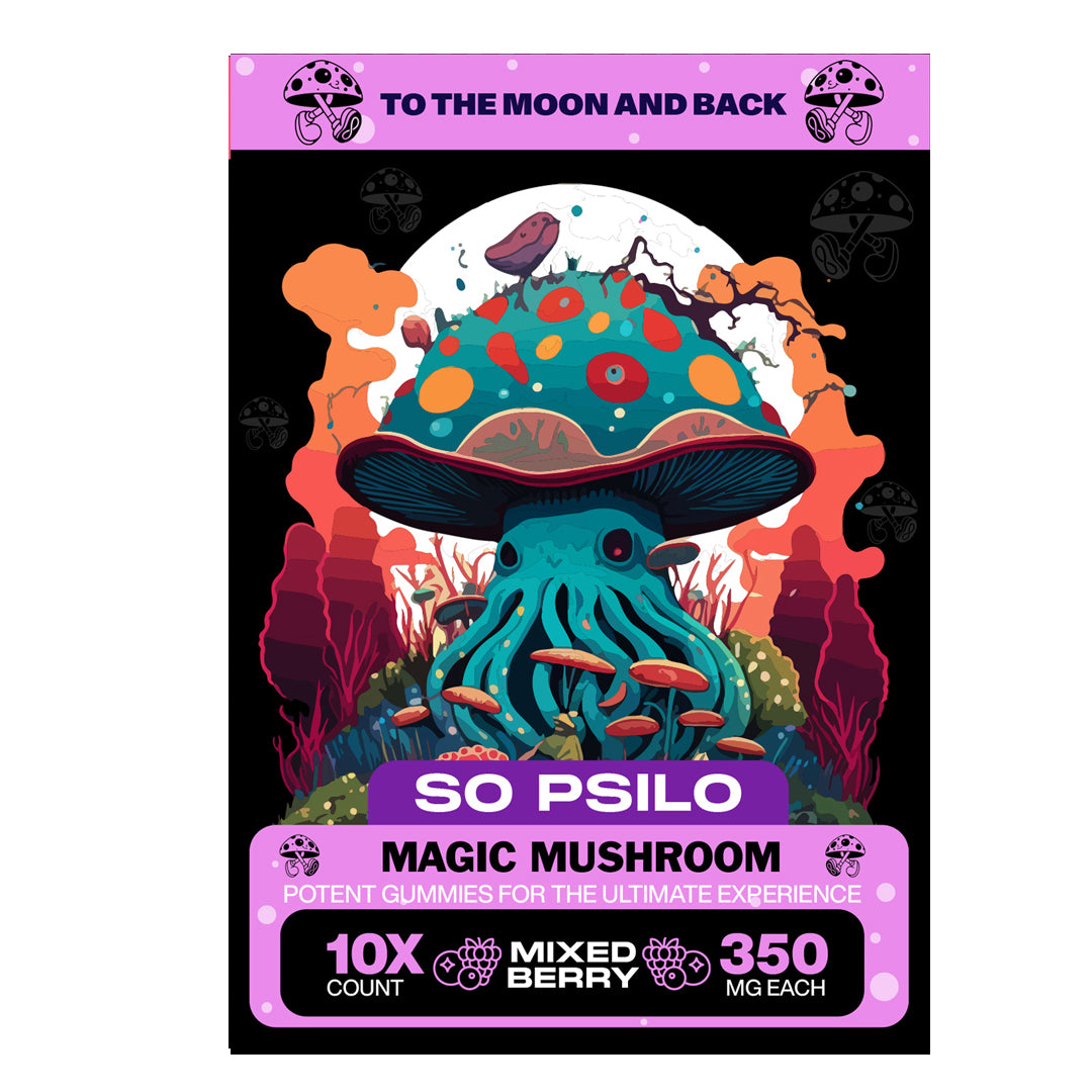 So Psilo Magic Mushroom Gummies (3500mg - 10 Count)