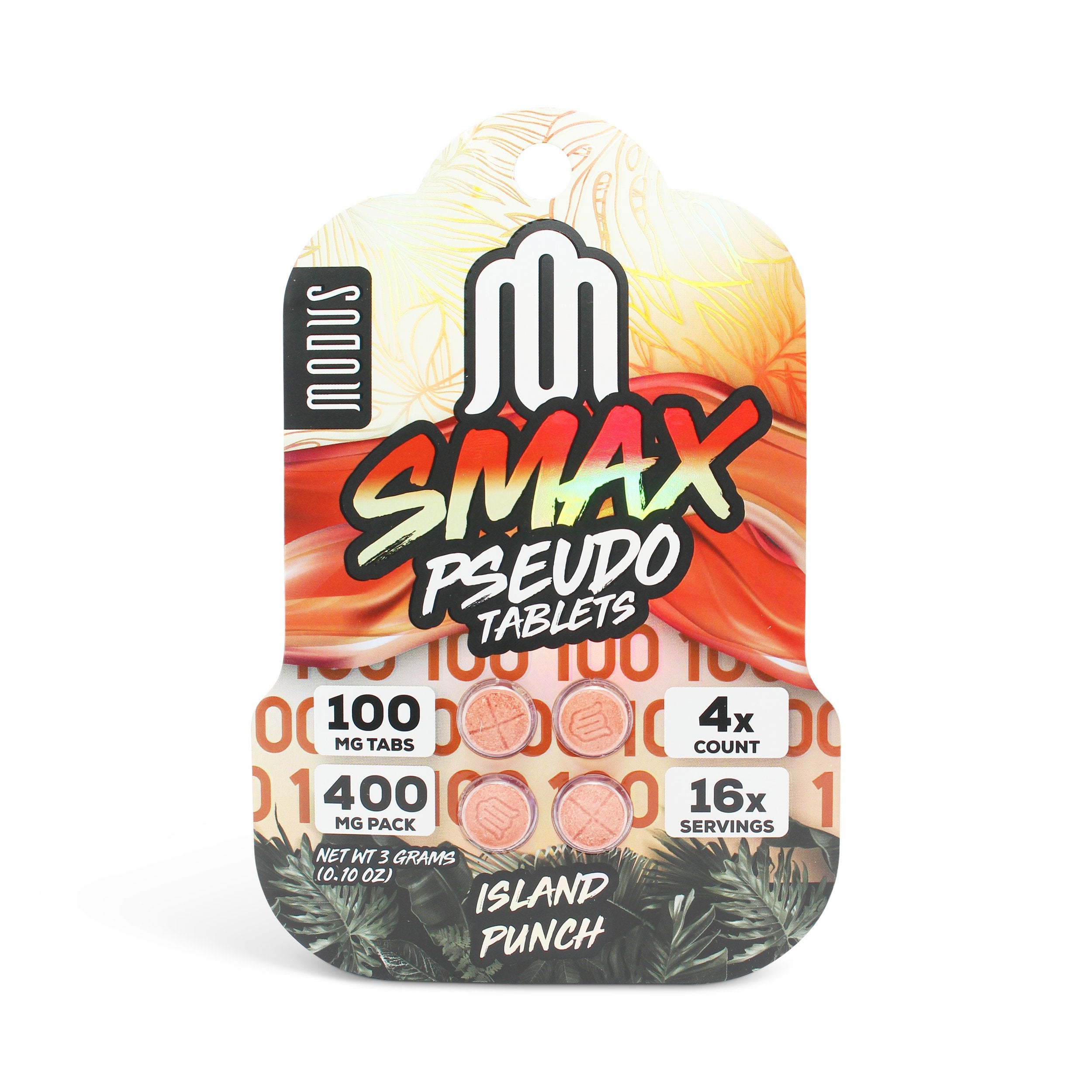 Modus SMAX Pseudo Tablets (400mg - 4 Count)