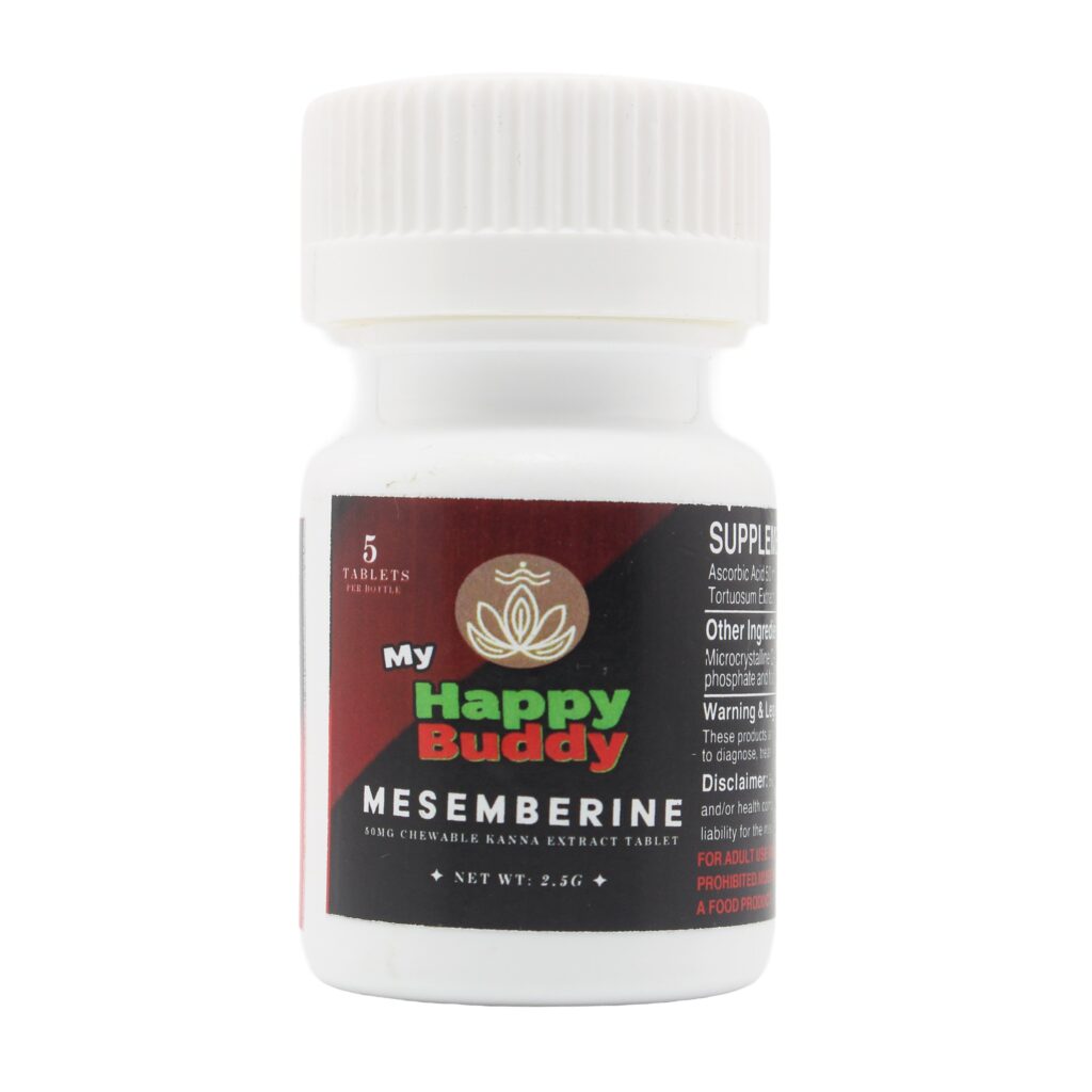 My Happy Buddy Mesembrine Kanna Extract Tablets (250mg - 5 Count)