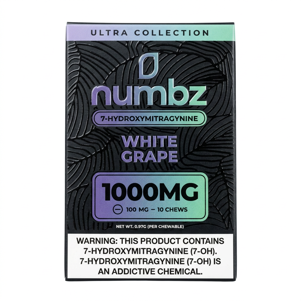 Numbz 7-OH Tablets (1000mg - 10 Count)