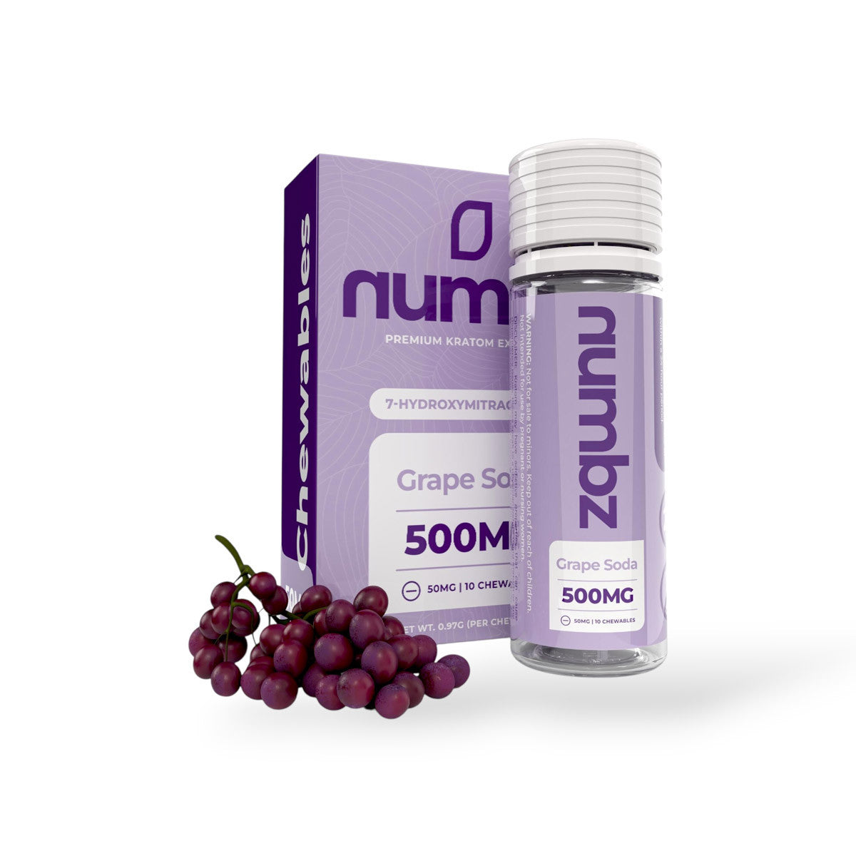 Numbz 7-OH Tablets (500mg - 10 Count)