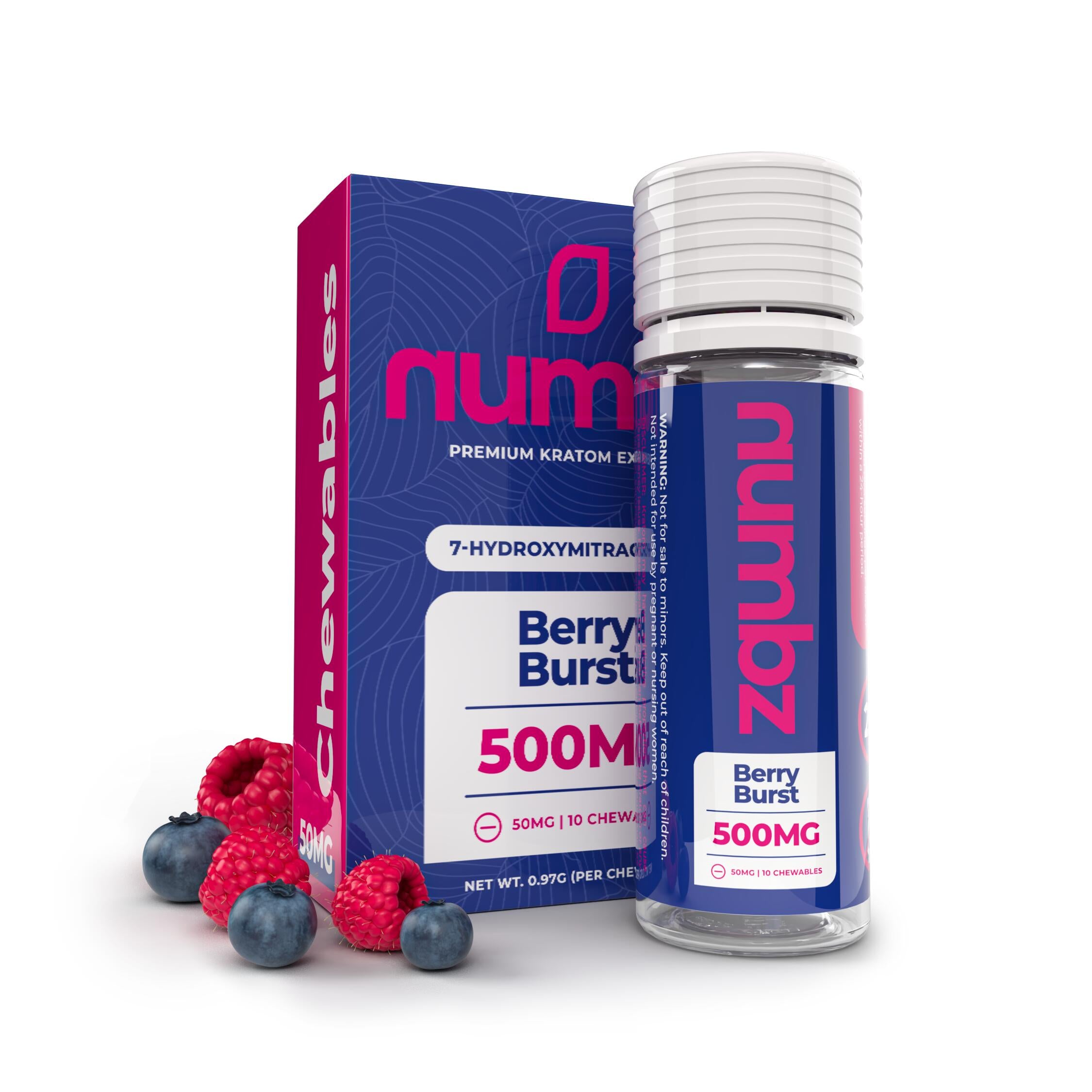 Numbz 7-OH Tablets (500mg - 10 Count)