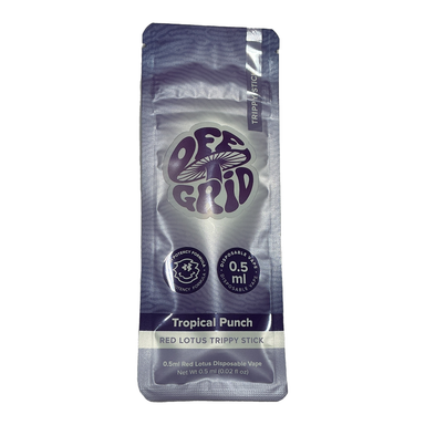 Off Grid Shrooms Red Lotus Trippy Stick Disposable (0.5ml) - Tropical Punch