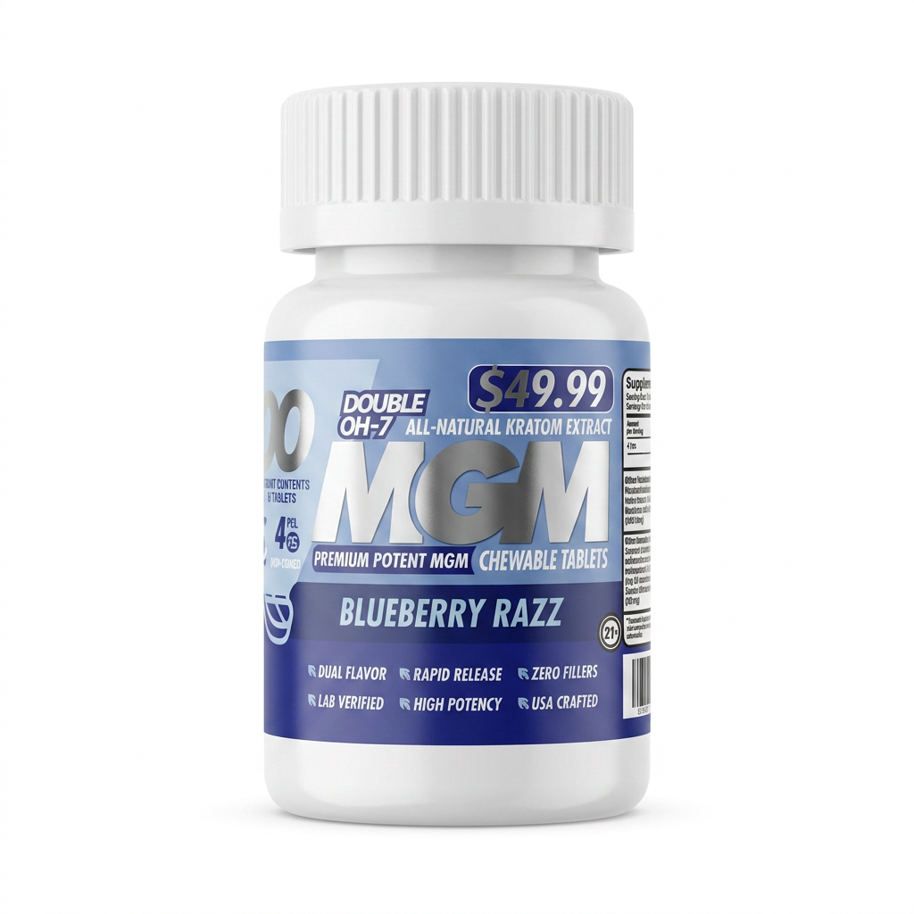 Double OH-7 MGM Tablets (500mg - 10 Count)