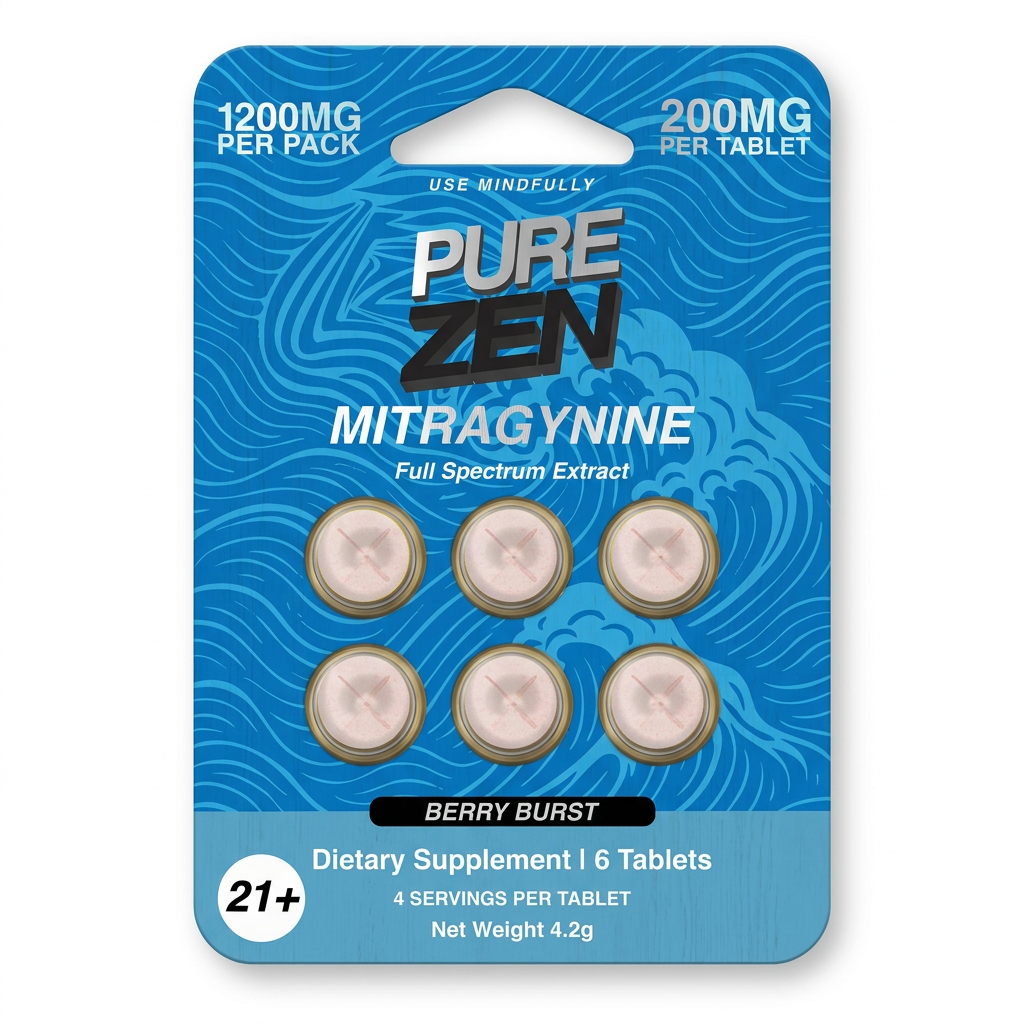 Pure Zen MIT Tablets (600mg - 3 Count)