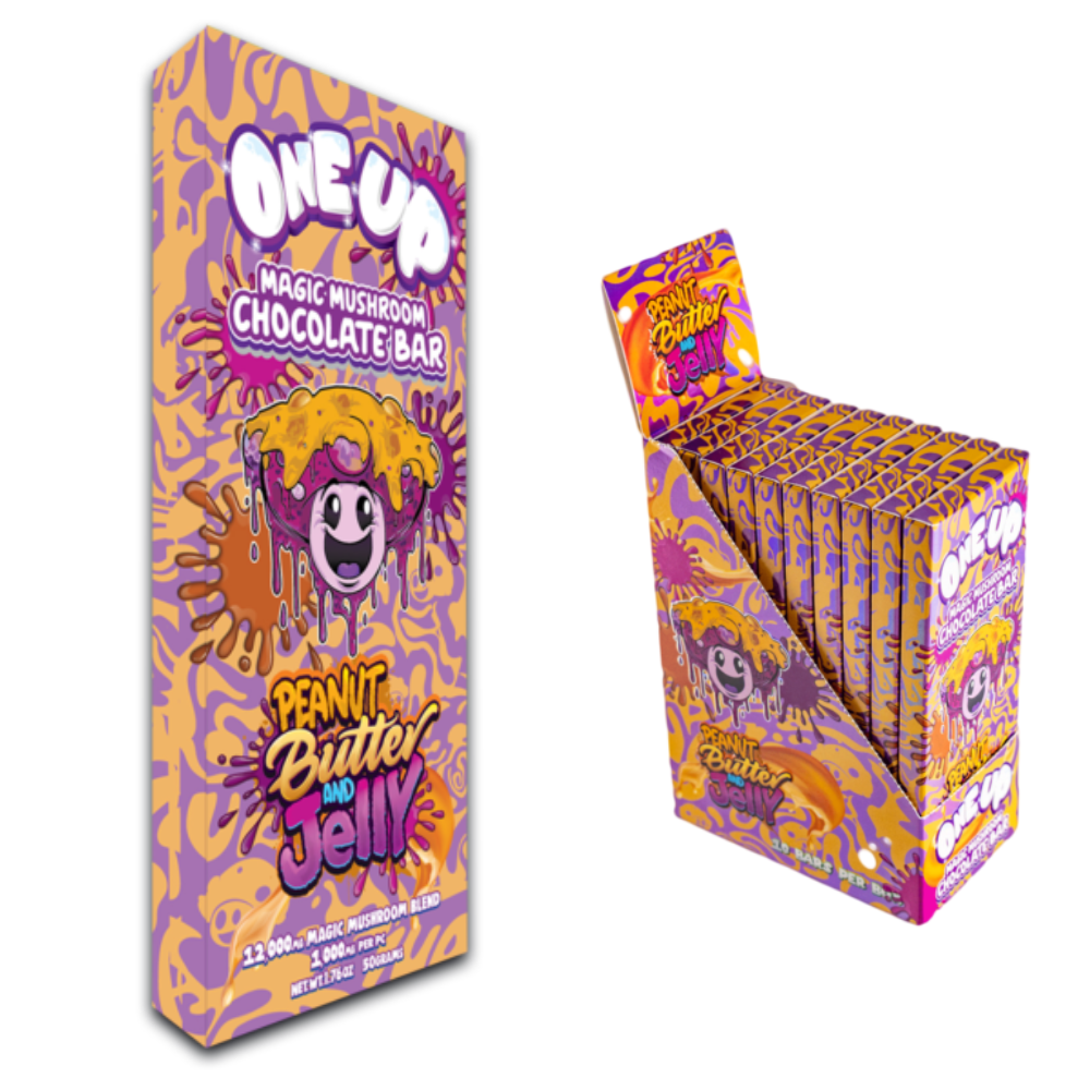 One Up Magic Mushroom Chocolate Bar