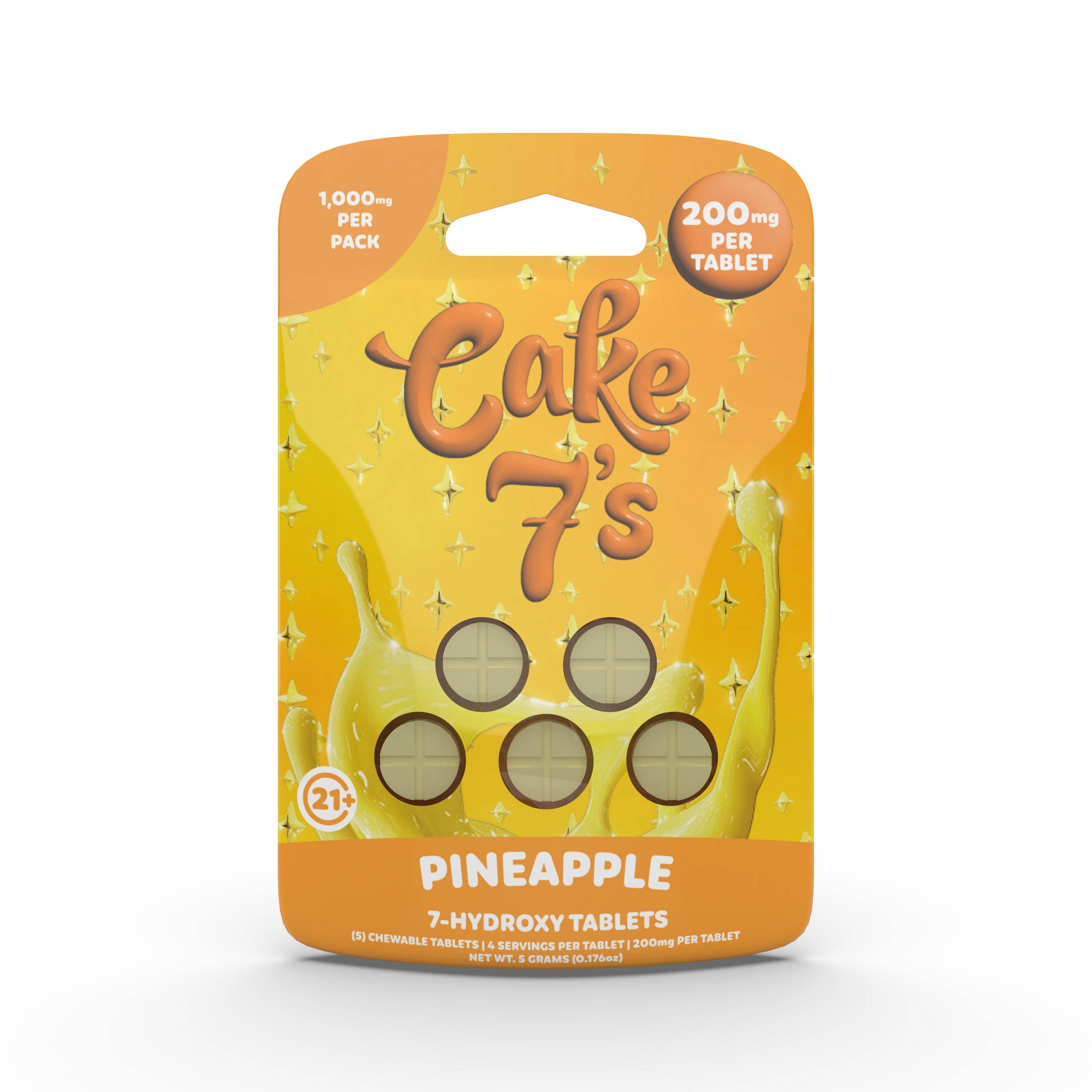 Cake 7's 7-OH Tablets (1000mg - 5 Count)