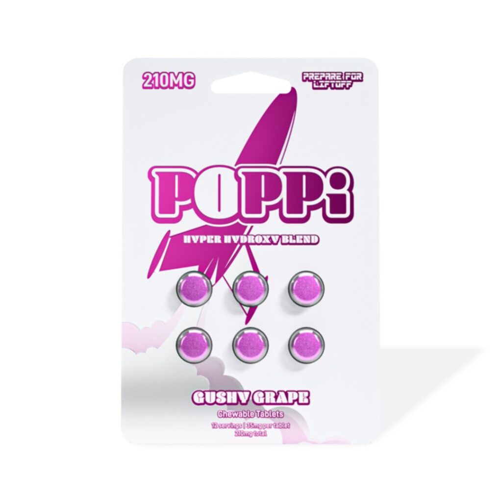 Poppi 7-OH Tablets (210mg - 6 Count)