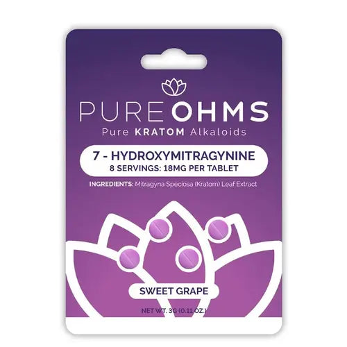 PureOhms Flavored 7-OHMZ Tablets