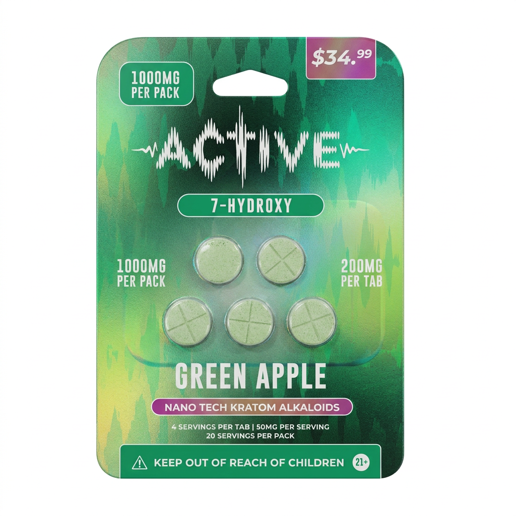 Active 7-OH + Nano Tech Tablets (1000mg - 5 Count)