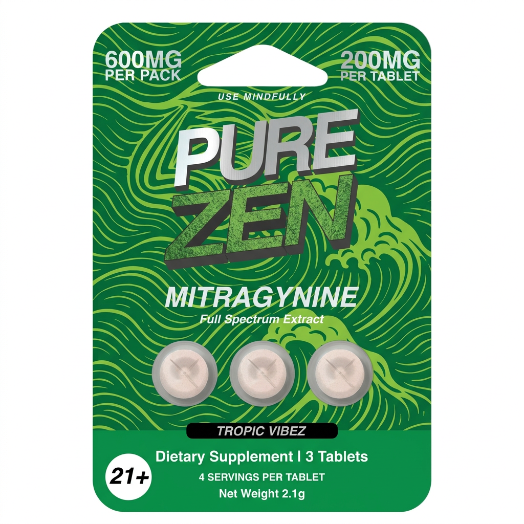 Pure Zen MIT Tablets (600mg - 3 Count)