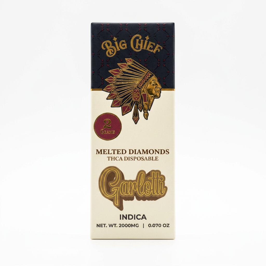 Big Chief THC-A Melted Diamonds Disposable (2000mg)