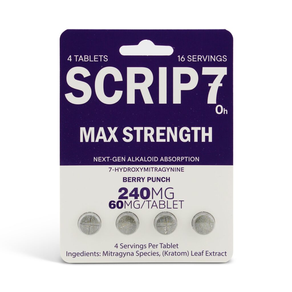 Scrip7 7-OH Tablets (240mg - 4 Count)