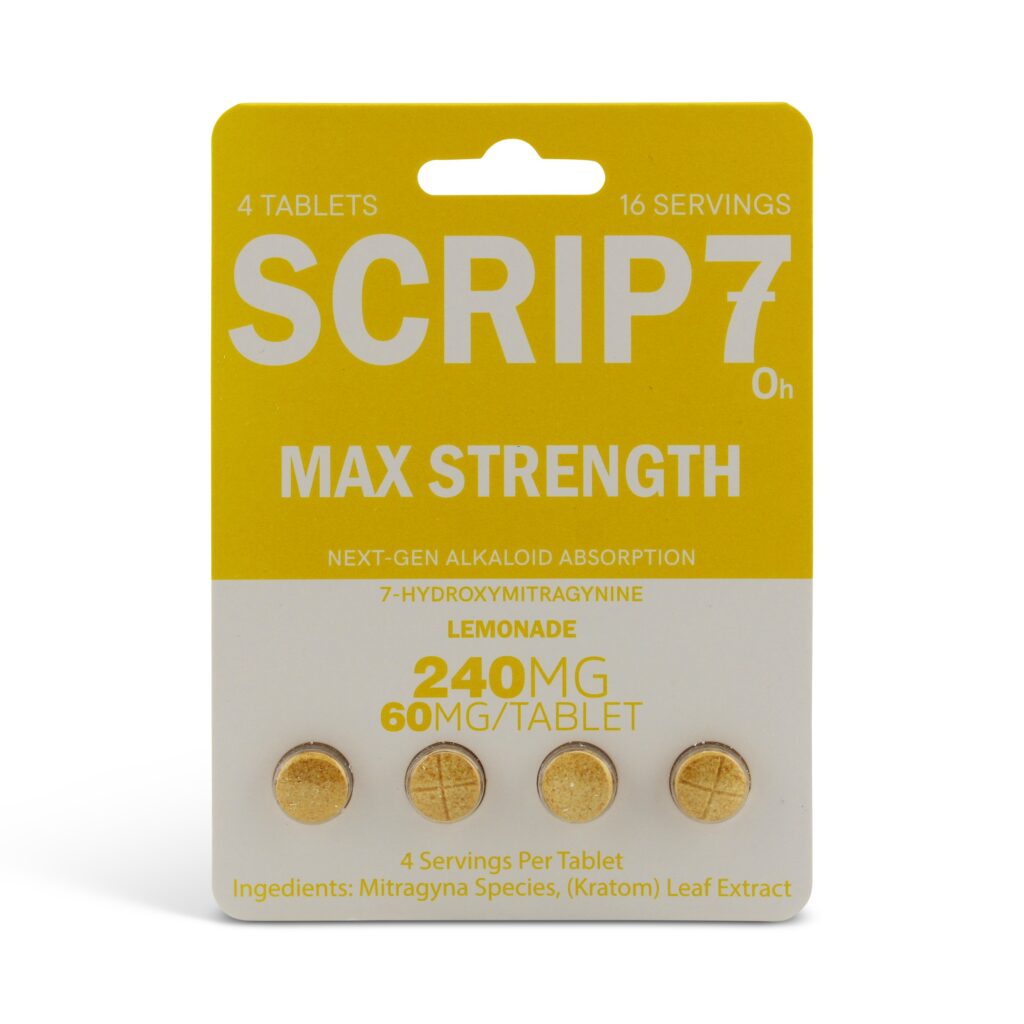 Scrip7 7-OH Tablets (240mg - 4 Count)