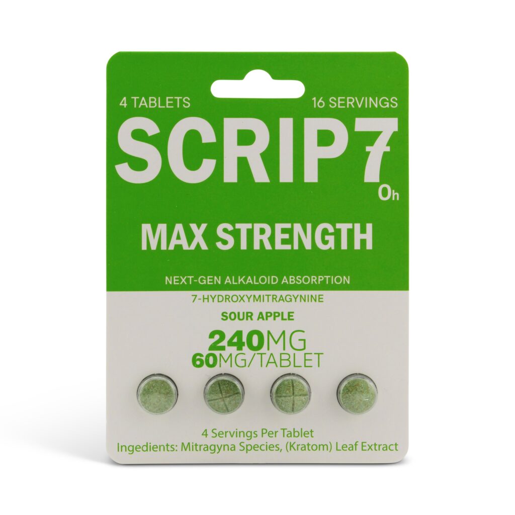 Scrip7 7-OH Tablets (240mg - 4 Count)